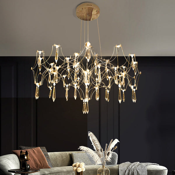 Modern Living Room Art Crystal Chandelier