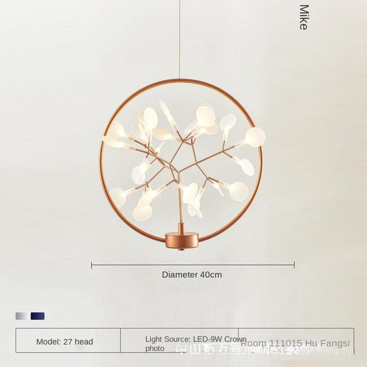 Nordic Simple Chandelier Firefly Dining-Room Lamp Acmacp 