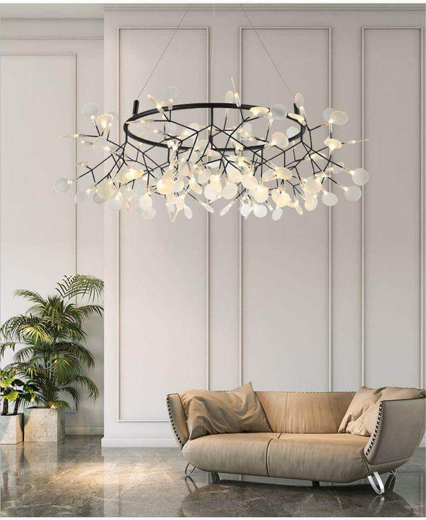 Nordic Firefly Chandelier for Living Room Bedroom