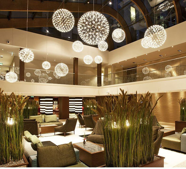 Gypsophila Spark Ball Chandelier