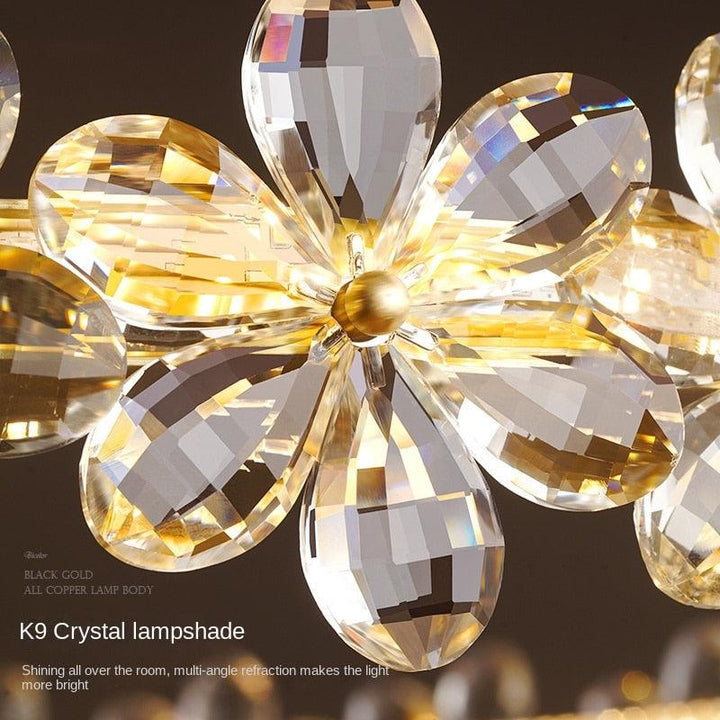 Light Luxury Crystal Atmospheric Lamps Chandelier Acmacp 