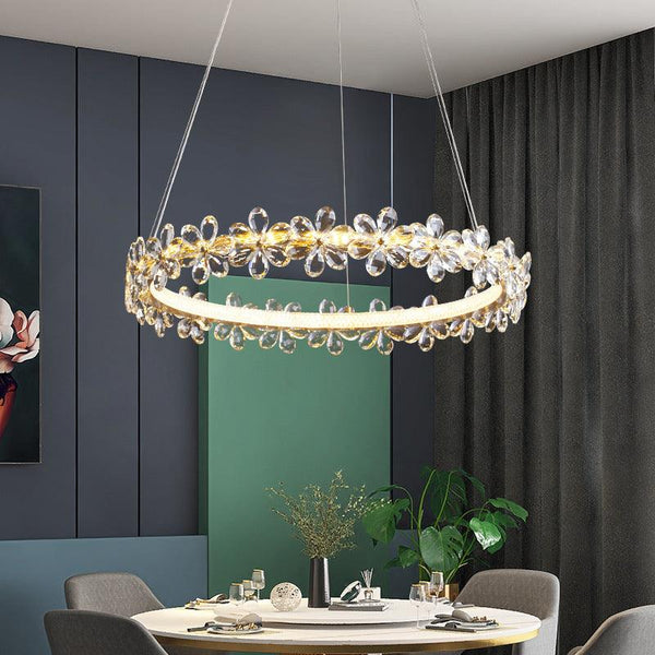 Light Luxury Crystal Atmospheric Lamps Chandelier Acmacp 