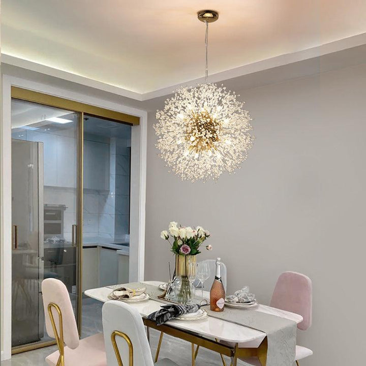 Nordic Modern Dandelion Chandelier Crystal Lamp Acmacp 