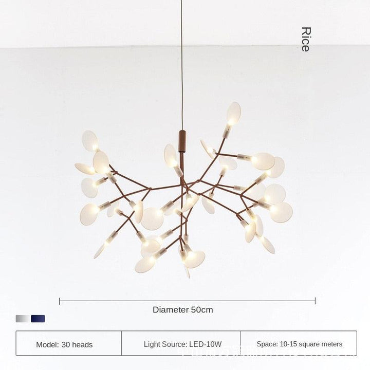 Nordic Simple Chandelier Firefly Dining-Room Lamp Acmacp 