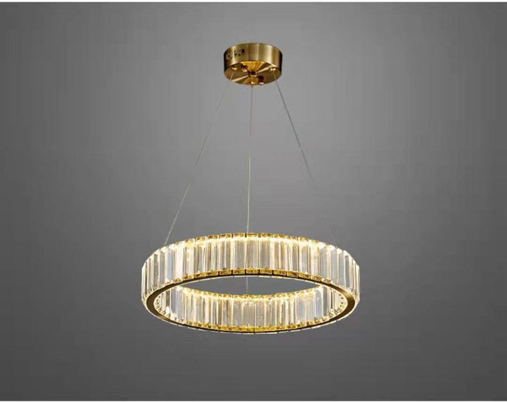 Post-Modern Stainless Steel Crystal Lamp Acmacp 