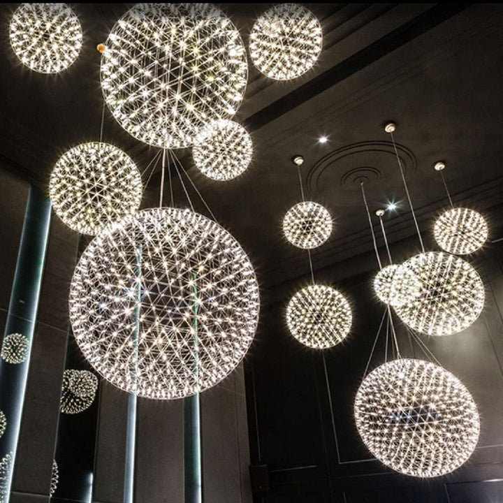 Spark Ball Chandelier Starry Ceiling Lamp Ball Acmacp 