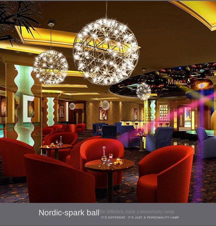 Spark Ball Chandelier Starry Ceiling Lamp Ball Acmacp 