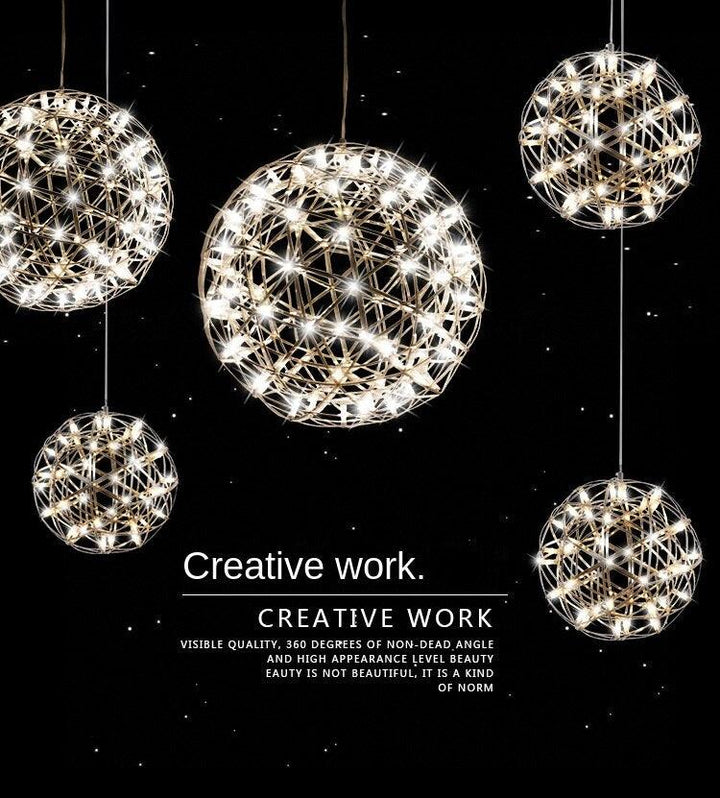 Spark Ball Chandelier Starry Ceiling Lamp Ball Acmacp 