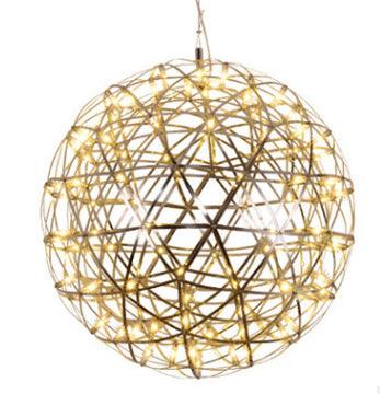 Spark Ball Chandelier Starry Ceiling Lamp Ball Acmacp Golden warm light 30cm 18 beads 